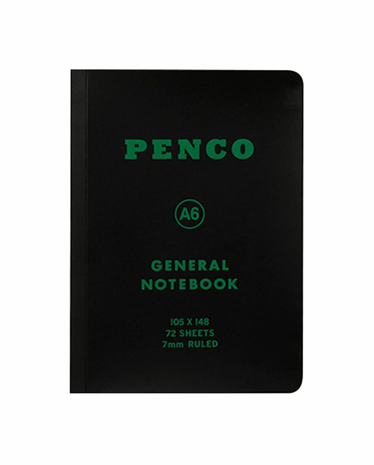 Penco Soft Notebook A6 BLACK