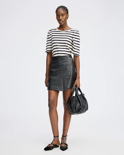 Jikolaz Stripe Tee Navy Stripe