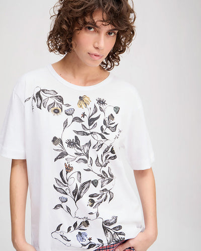 Lagga Graphic Tee WHITE