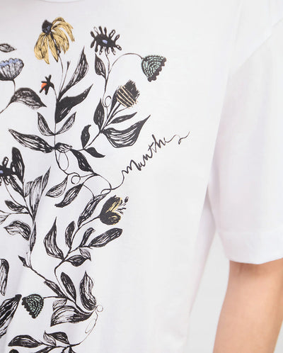 Lagga Graphic Tee WHITE