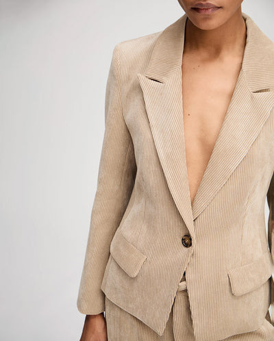 Lawo Cord Blazer - Latte