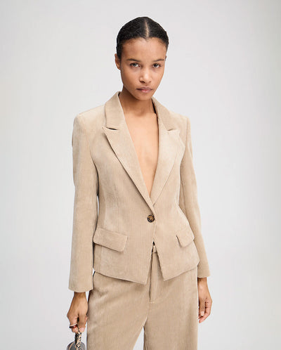 Lawo Cord Blazer - Latte