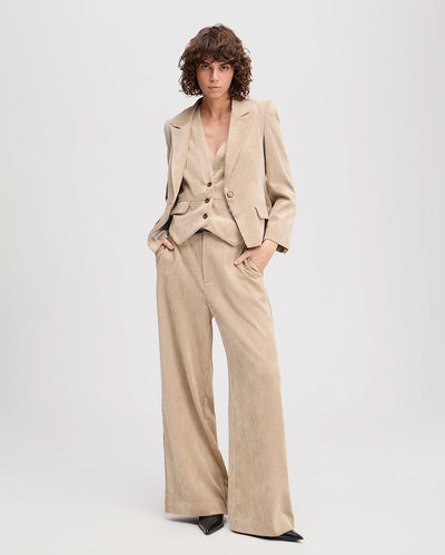 Lawo Cord Blazer - Latte