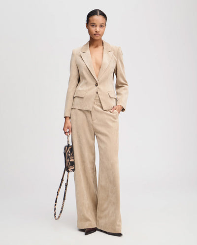 Lawo Cord Blazer - Latte