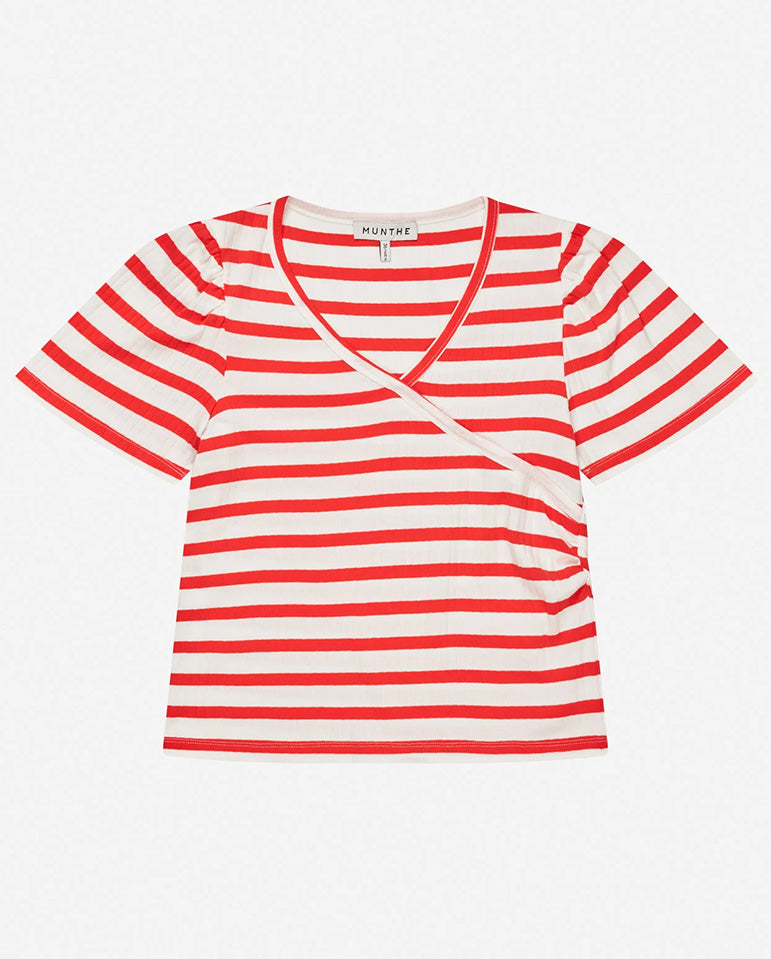 Ute Stripe Tee Red Stripe
