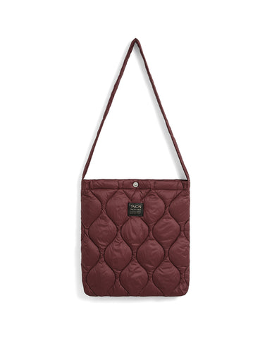 Military Cross Body Down Bag Small - D.Charcoal