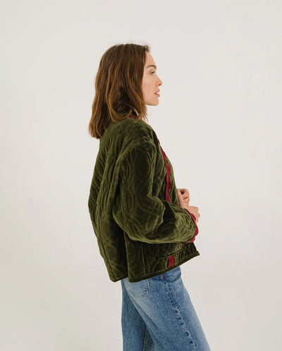 JAY ZEPHYR Embroidered Jacket - Green