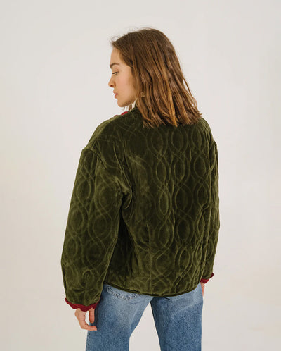 JAY ZEPHYR Embroidered Jacket - Green