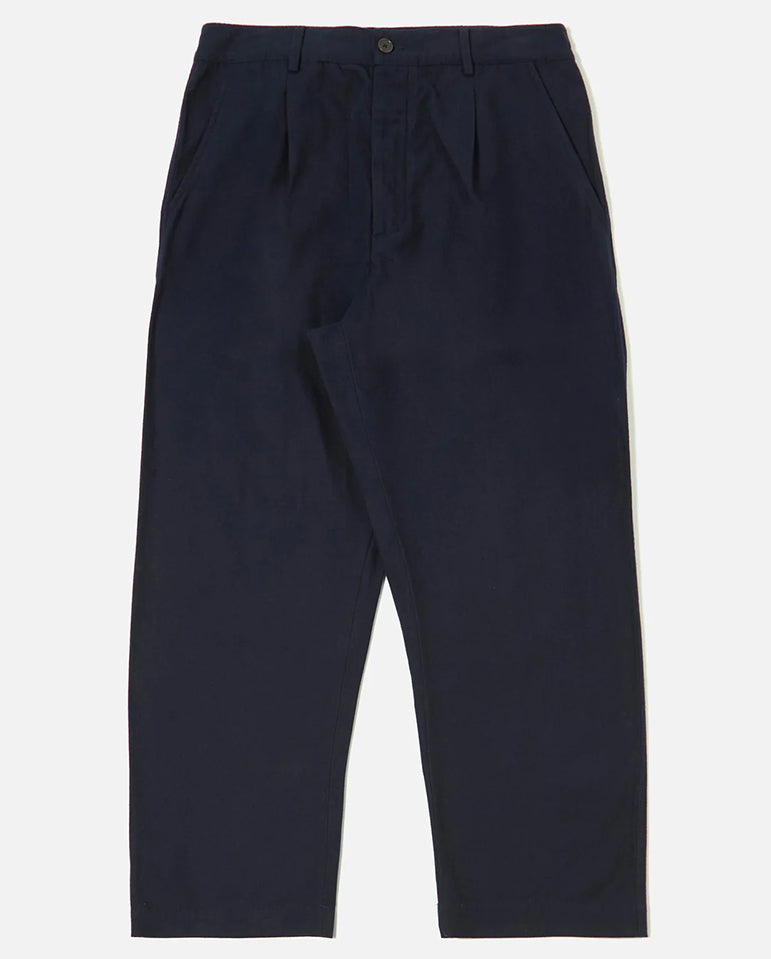 DUKE PANT - NAVY Brushed Moleskin