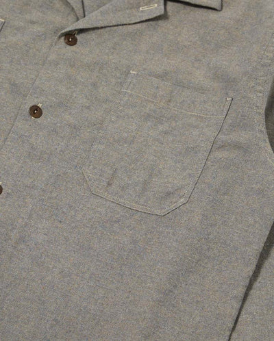 WORK SHIRT - BRUSHED FLANNEL BROWN