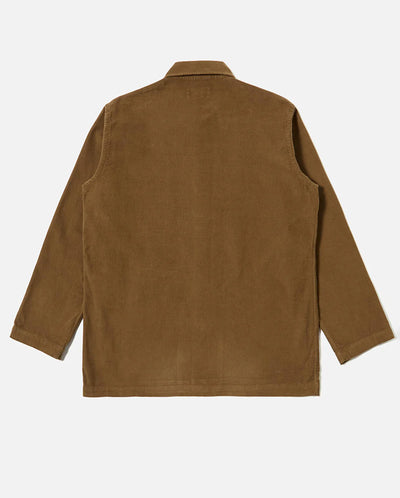 FINE CORD BAKERS OVERSHIRT - KHAKI