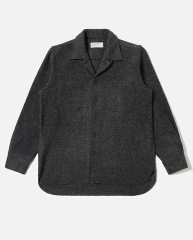 ZIP SHIRT - TAN PLAID