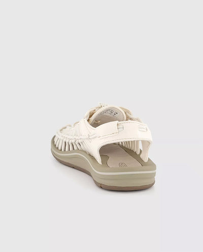 Mens Uneek Sandal White Cap / Cornstalk
