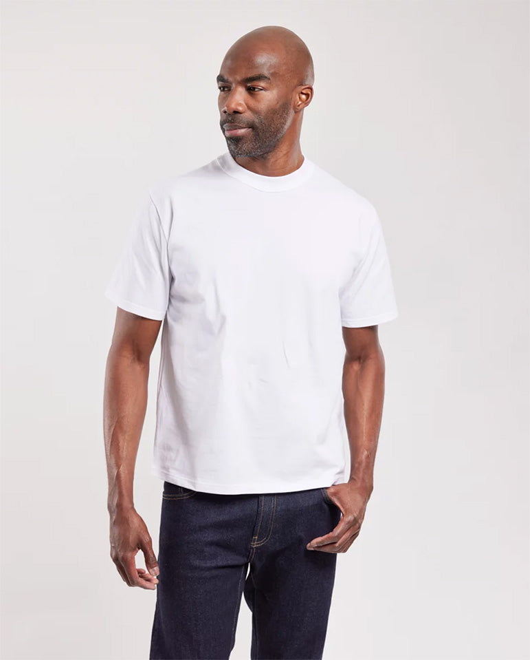 Heritage Plain Tee WHITE