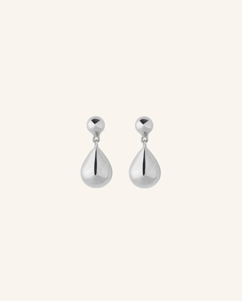 Driplet Earrings SILVER