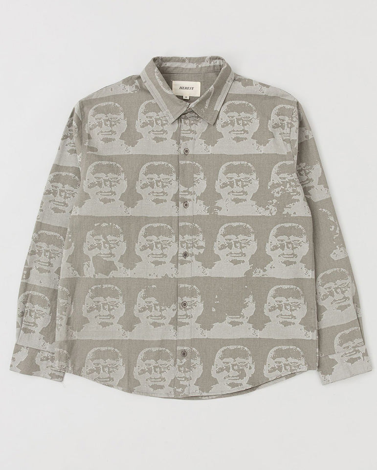 Stone Head Shirt - Green
