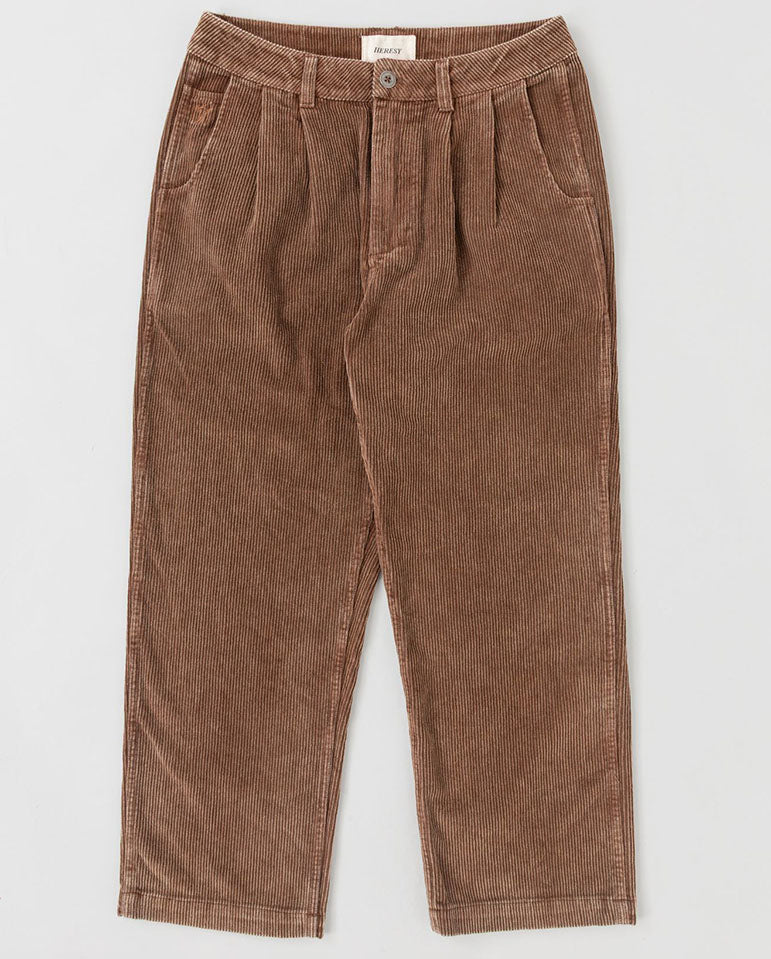 Cord Barrow Trouser - Brown
