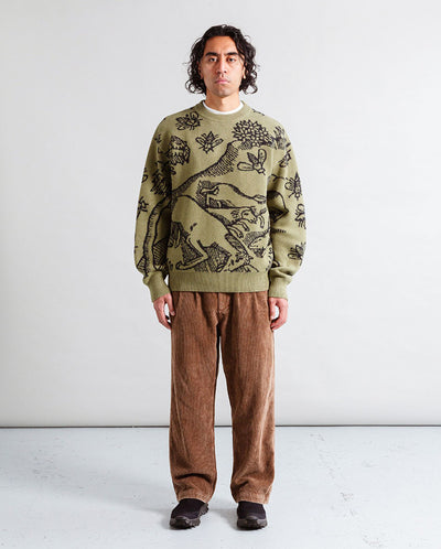 Cord Barrow Trouser - Brown