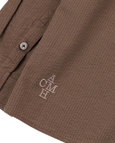 NEWELL SHIRT - COFFEE BROWN