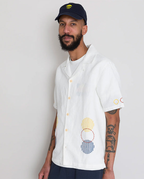 Soft Collar Shirt Ecru Sun - Damien Poulain