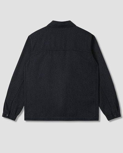 COVERALL JACKET - NAVY WOOL