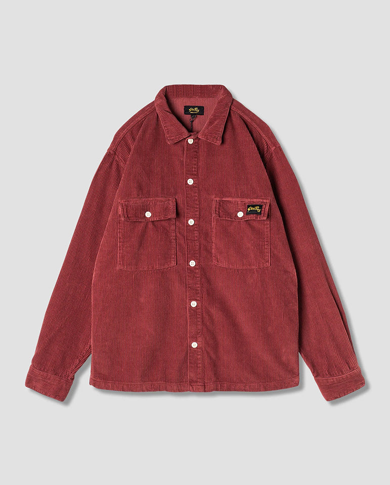CPO Shirt Cranberry Cord