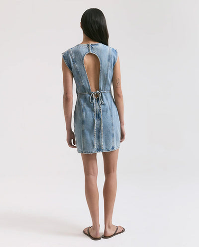 Open Back Mini Dress
