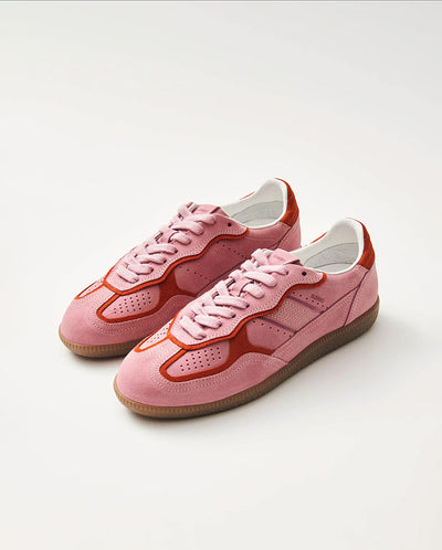 Rife Leather Sneaker - Sea Pink
