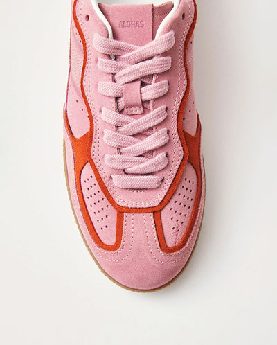 Rife Leather Sneaker - Sea Pink