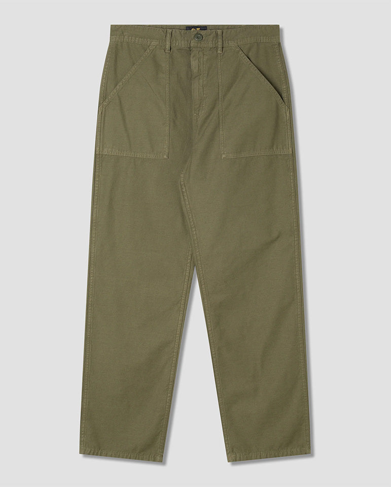 Fat Pant Olive Sateen