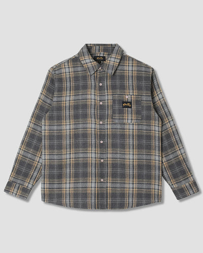 FLANNEL SHIRT - CHARCOAL PLAID