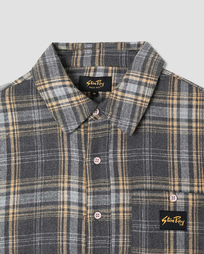 FLANNEL SHIRT - CHARCOAL PLAID