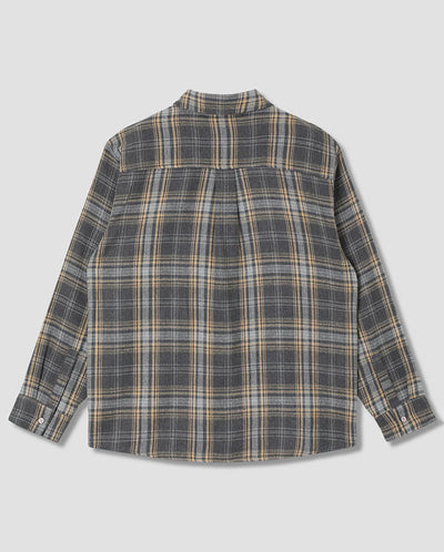 FLANNEL SHIRT - CHARCOAL PLAID