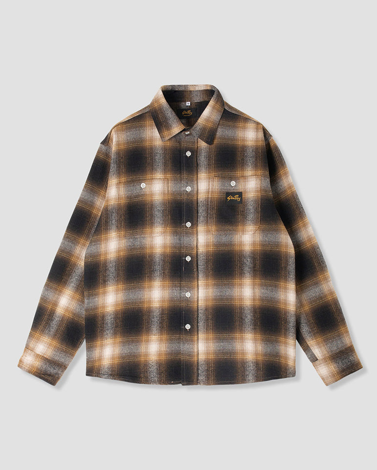 Dusk Plaid Flannel Shirt Dusk Plaid