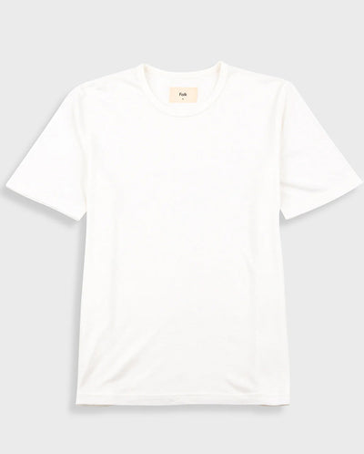 RELAXED ASSEMBLY T- SHIRT - ECRU NEP