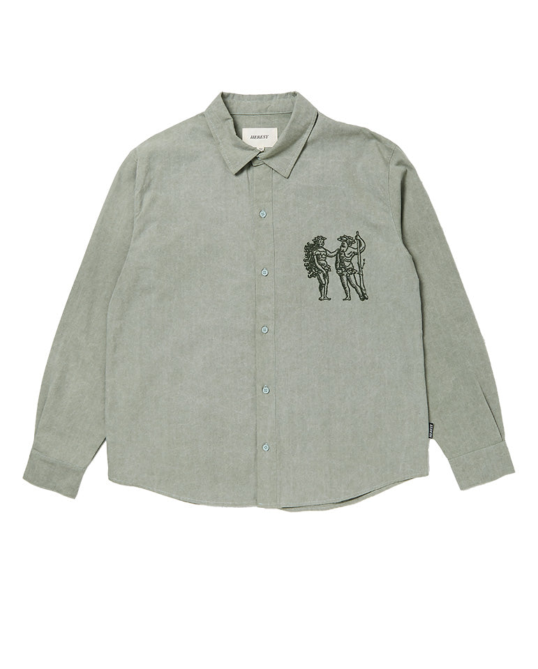 Wild Lovers Shirt Green / Brown