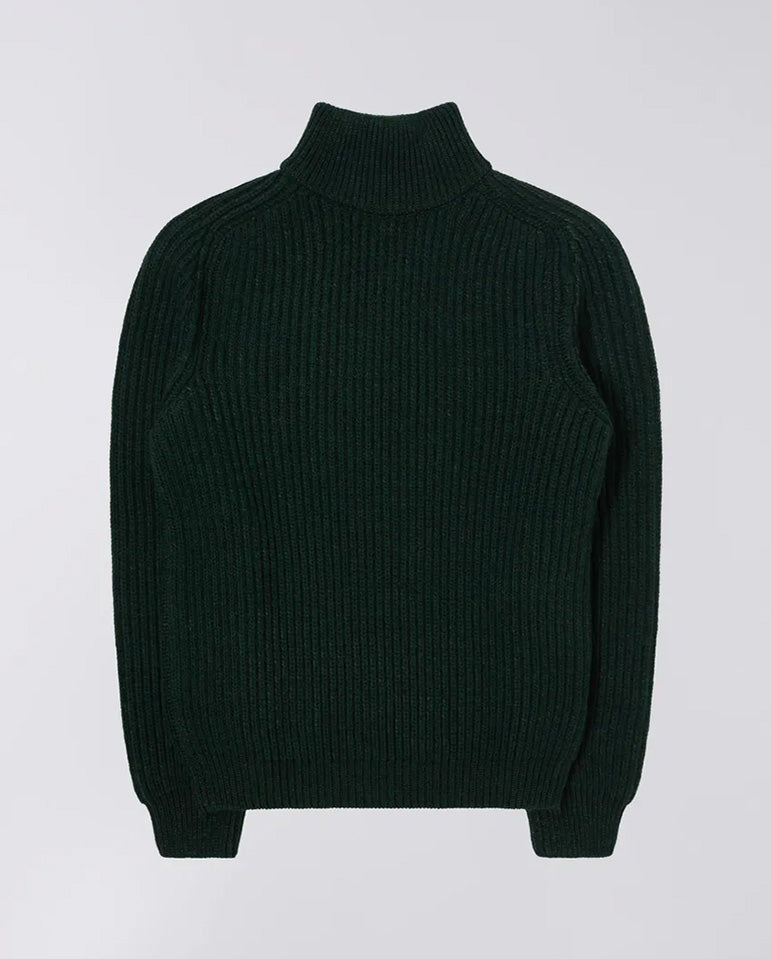 Roni High Sweater Deep Green