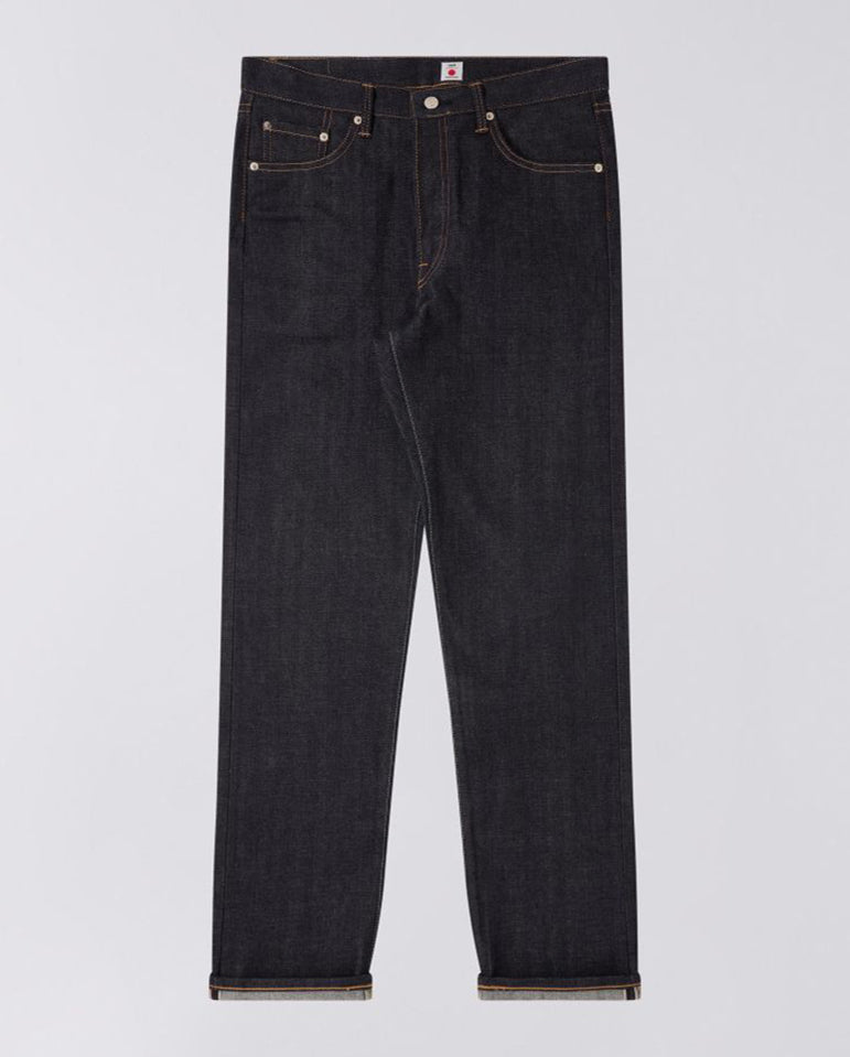 Loose Straight Kurabo, Red Selvage BLUE UNWASHED