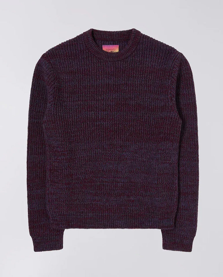 Meander Sweater Bordeaux Heather