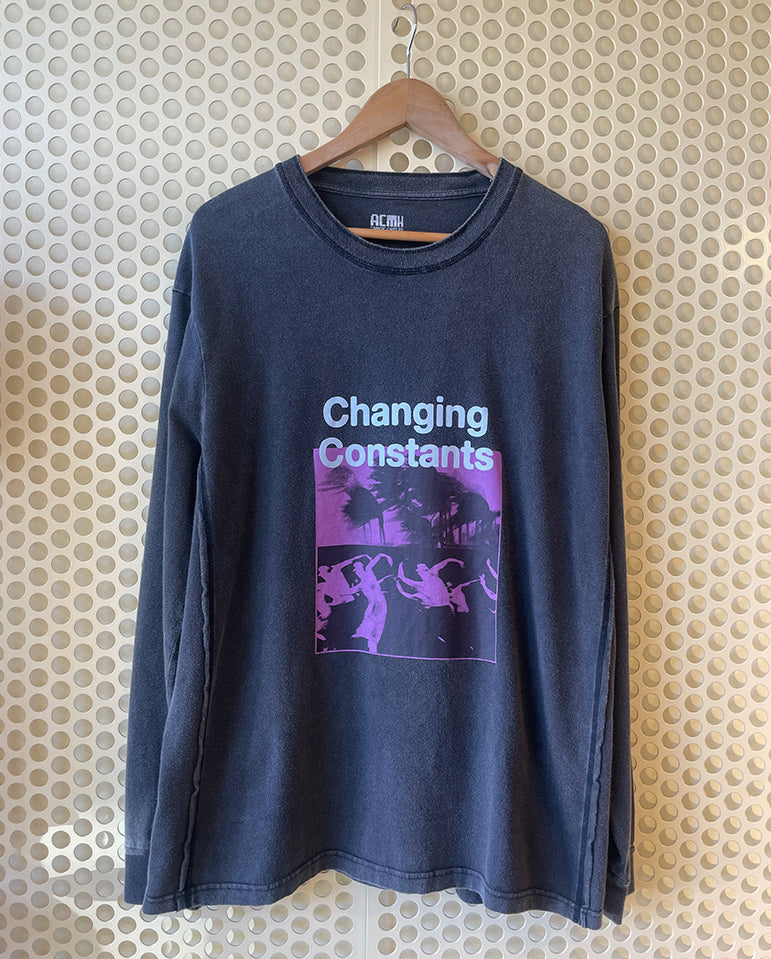 CHANGING CONSTANTS TEE - Strong Vintage Black