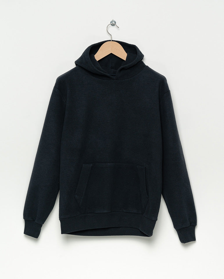 Matias Fleece Hoodie Dark Navy