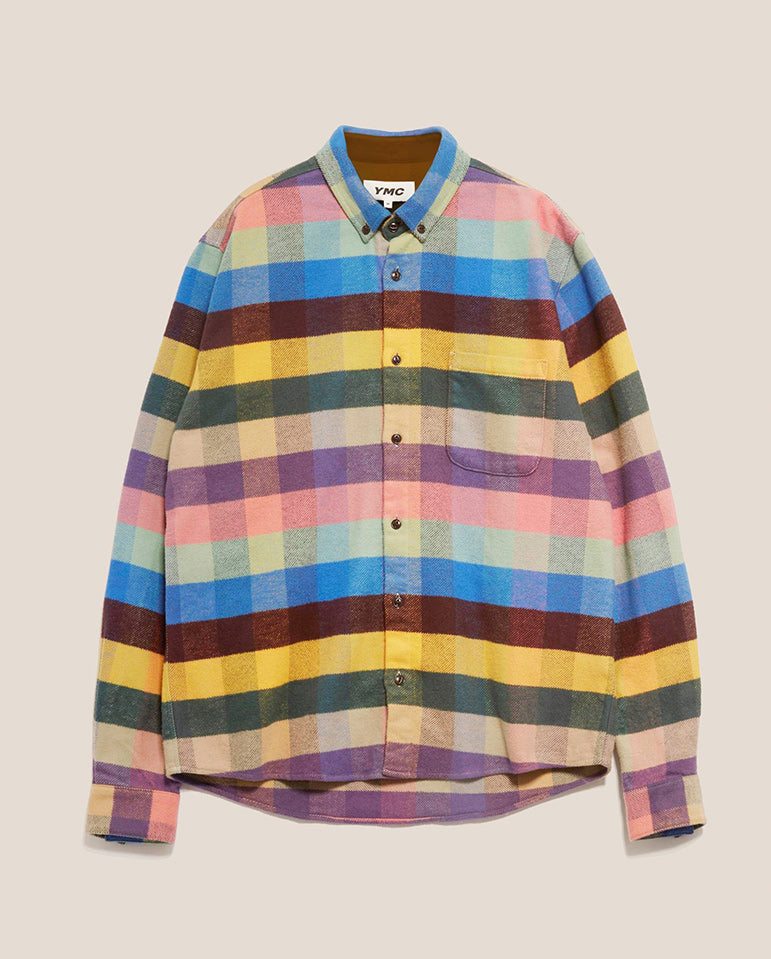 Dean Flannel Plaid Shirt MULTI