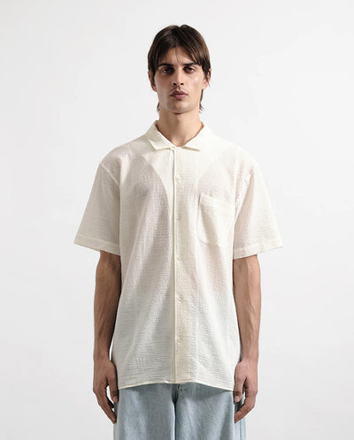 Malick Shirt - White Yellow Check