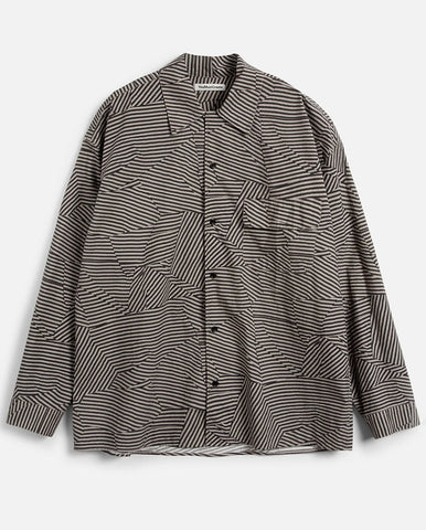 Reverse Tweed snow Check Shirt