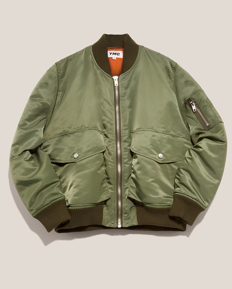 Bros Bomber Jacket OLIVE
