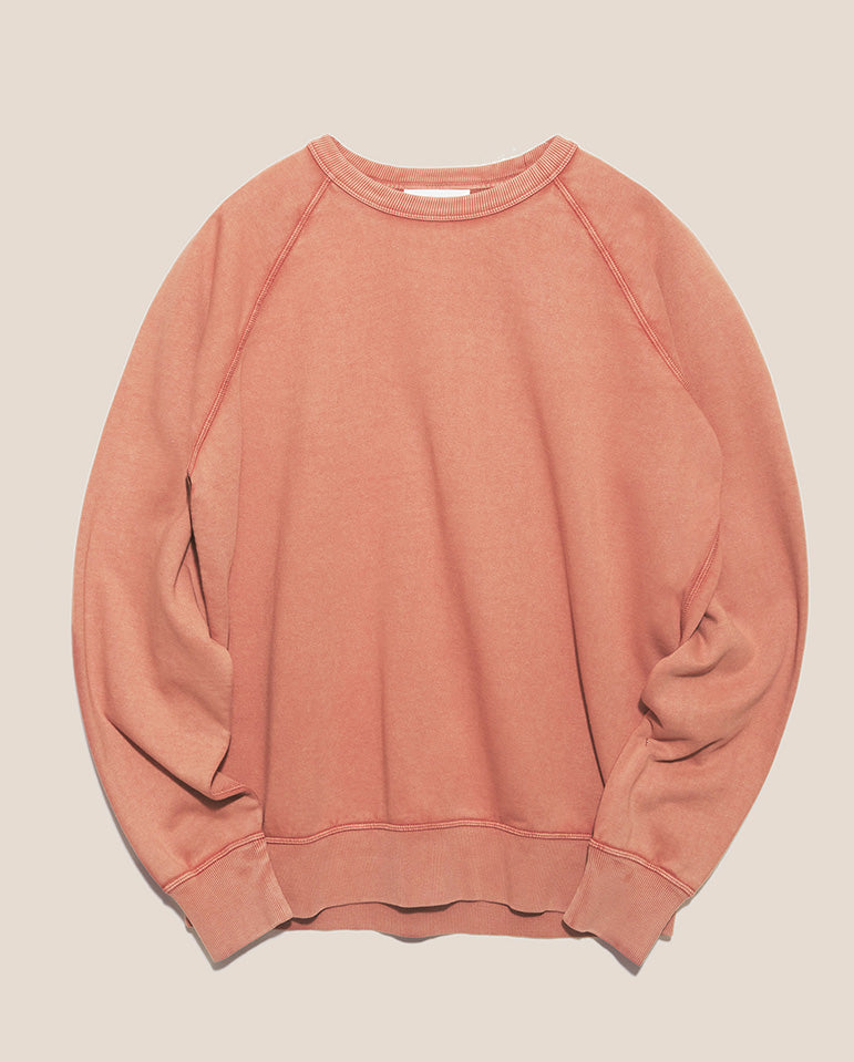 Shrank Raglan Sweat ORANGE