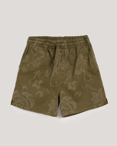 Fat Pant Olive Sateen