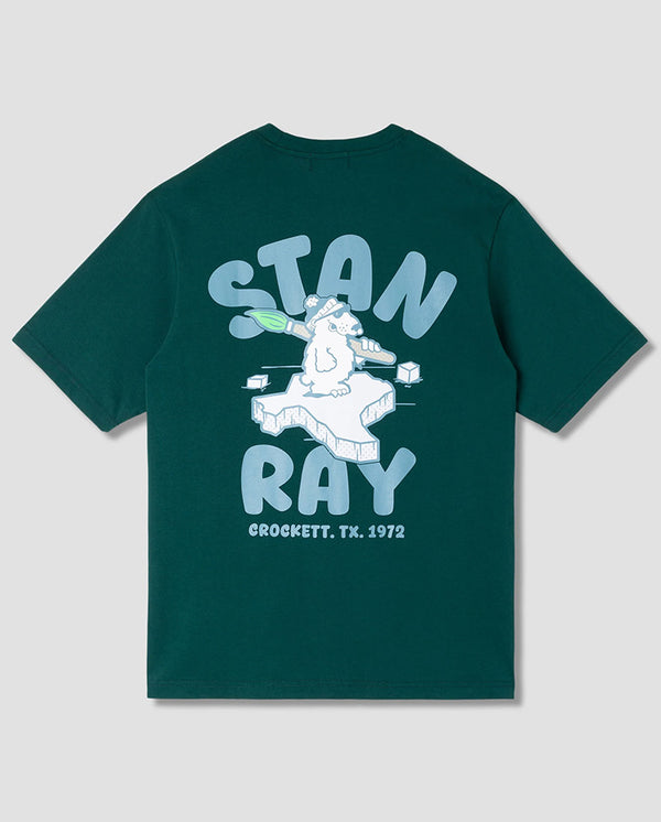 POLAR STATE TEE - BOTANICAL GREEN
