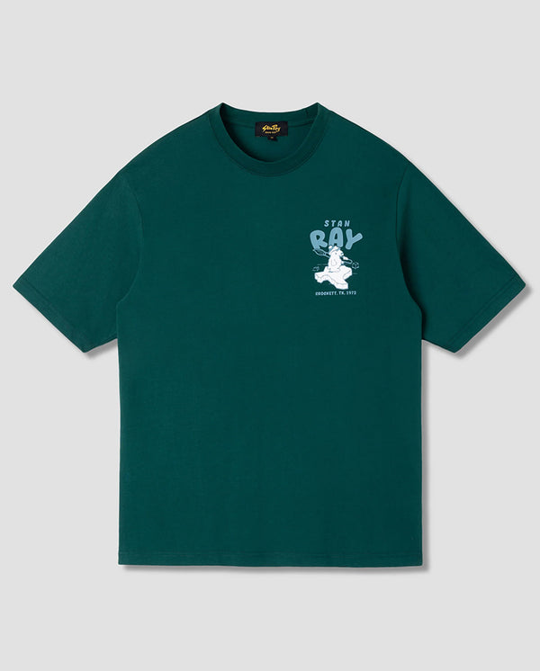POLAR STATE TEE - BOTANICAL GREEN
