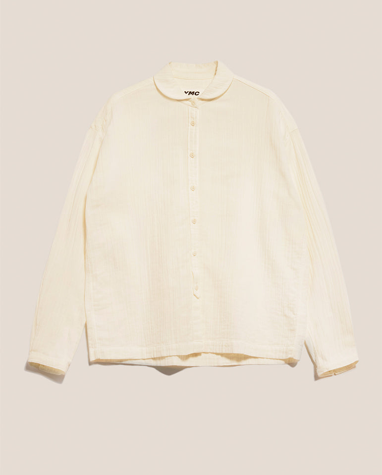 Marianne Double Cloth Shirt Off White